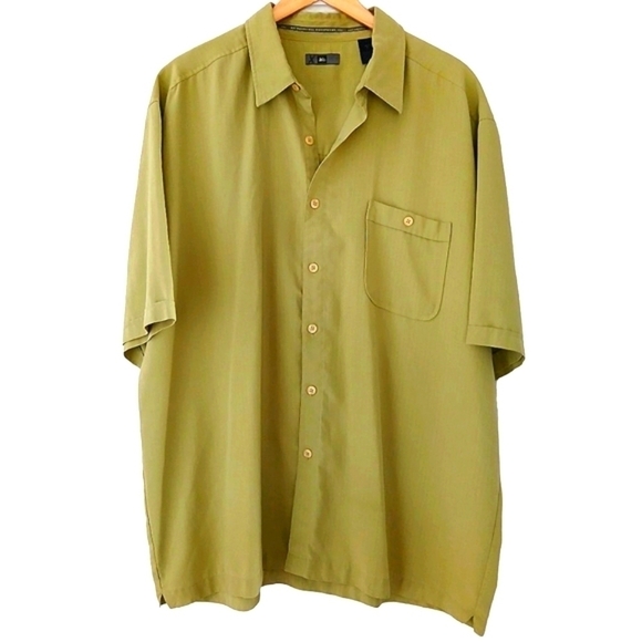REI Shirt Camp Relaxed Fit Textured Fabric Pocket Button Down Casual Oversized - Picture 4 of 11